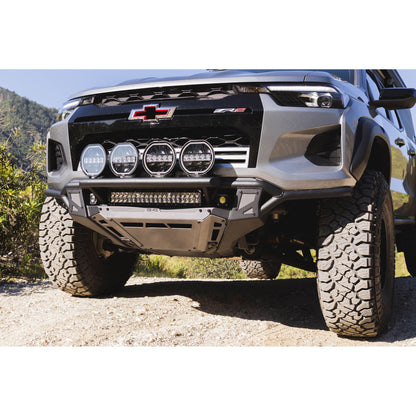 DV8 OFF-ROAD | 2023 2026 Chevy Colorado ZR2 Tube Front Bumper  | FBCS3-04