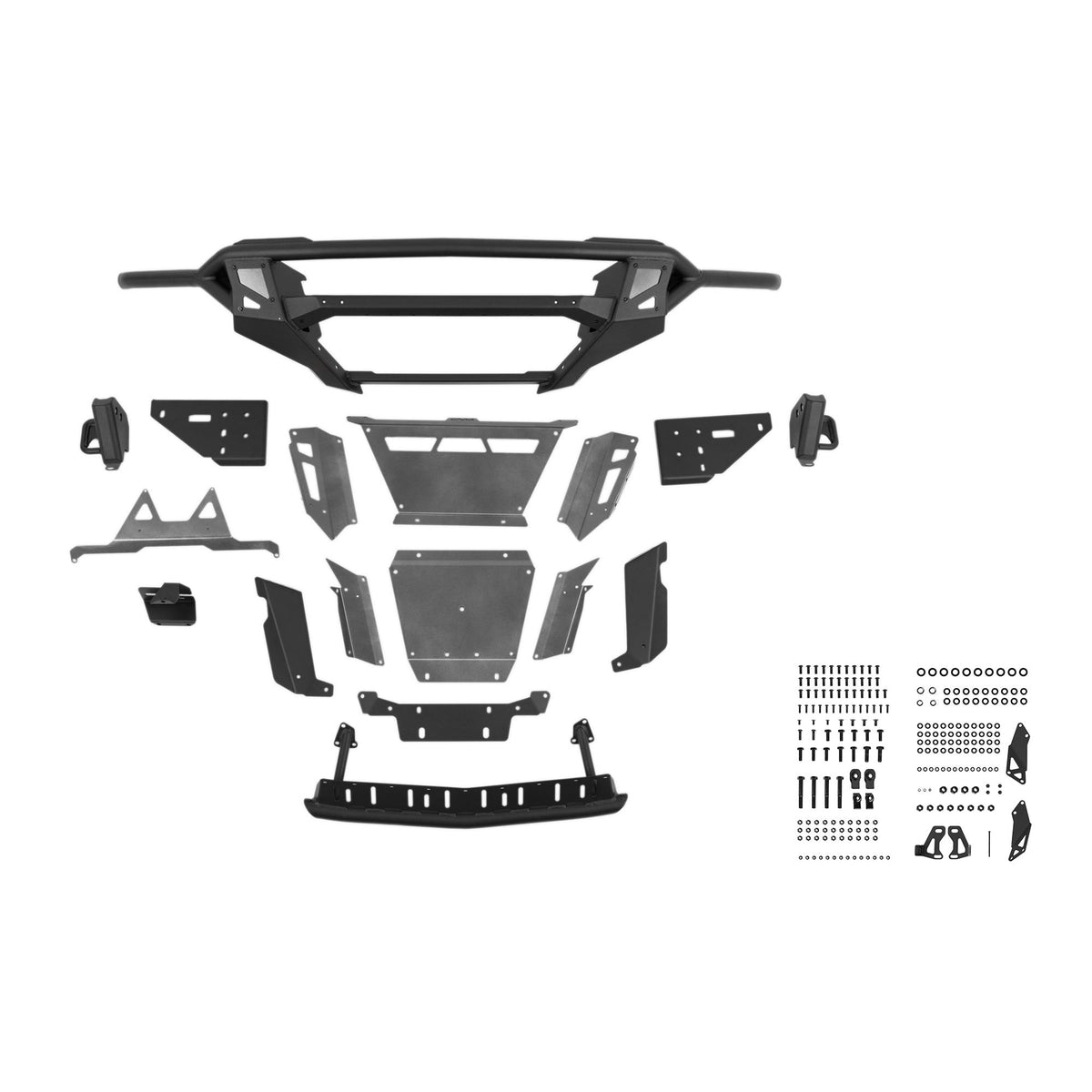 DV8 OFF-ROAD | 2023 2026 Chevy Colorado ZR2 Tube Front Bumper  | FBCS3-04