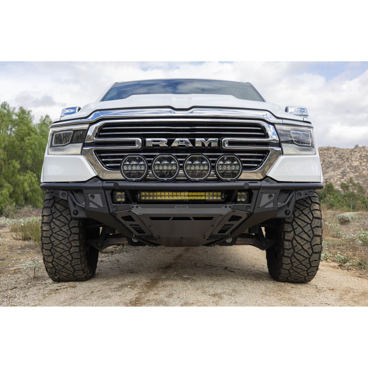 DV8 OFF-ROAD FBDR1-07 DV8 Offroad FBDR1-07 2019 for 2025 Ram 1500 Tube Front Bumper