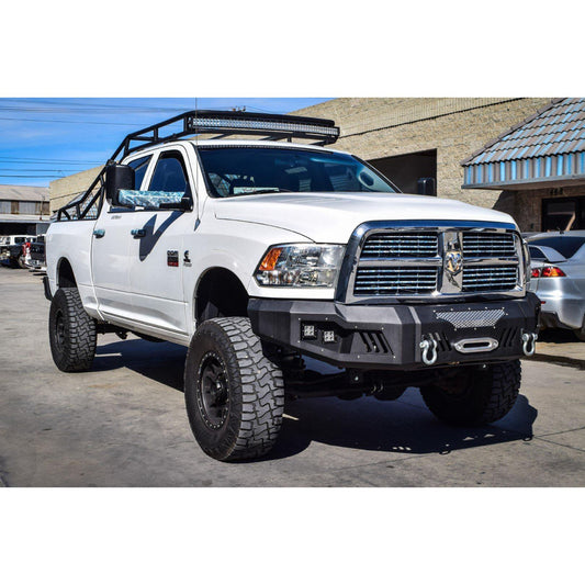 DV8 OFF-ROAD | 2010 2018 RAM 2500 3500 Steel Front Bumper  | FBDR2-04