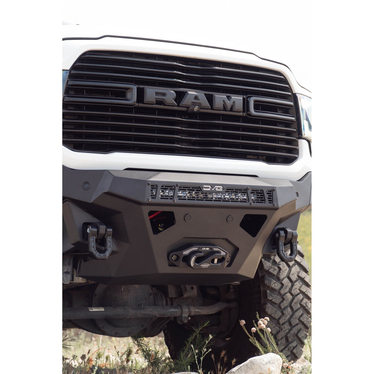 DV8 OFF-ROAD | 2019 2026 Ram 2500/3500 Spec Series Front Bumper  | FBDR2-05