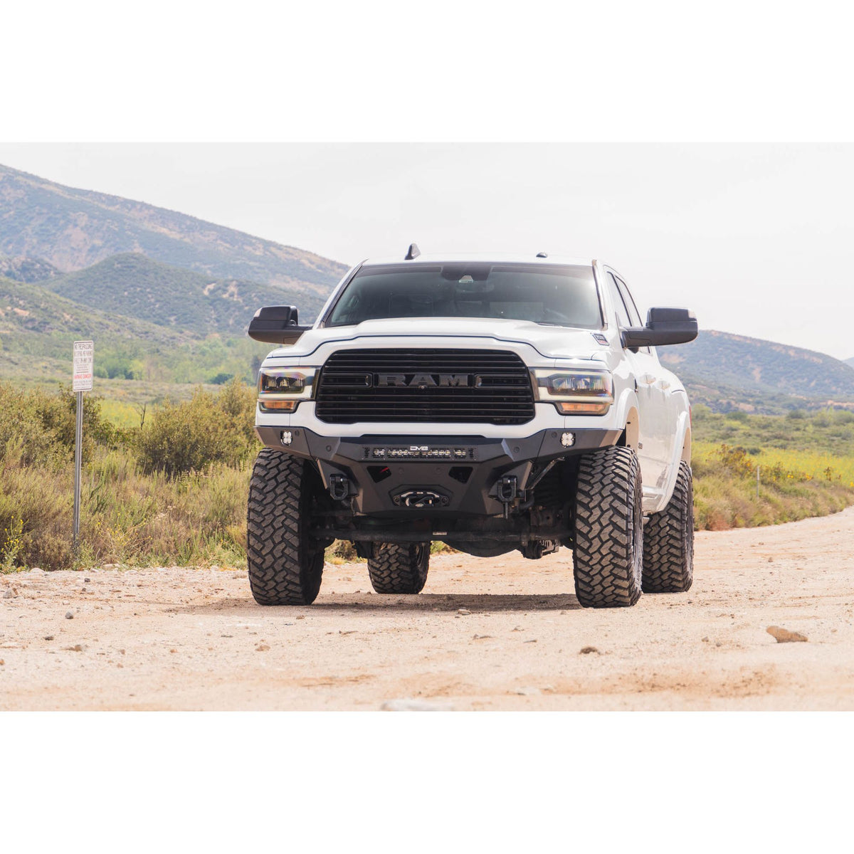 DV8 OFF-ROAD | 2019 2026 Ram 2500/3500 Spec Series Front Bumper  | FBDR2-05
