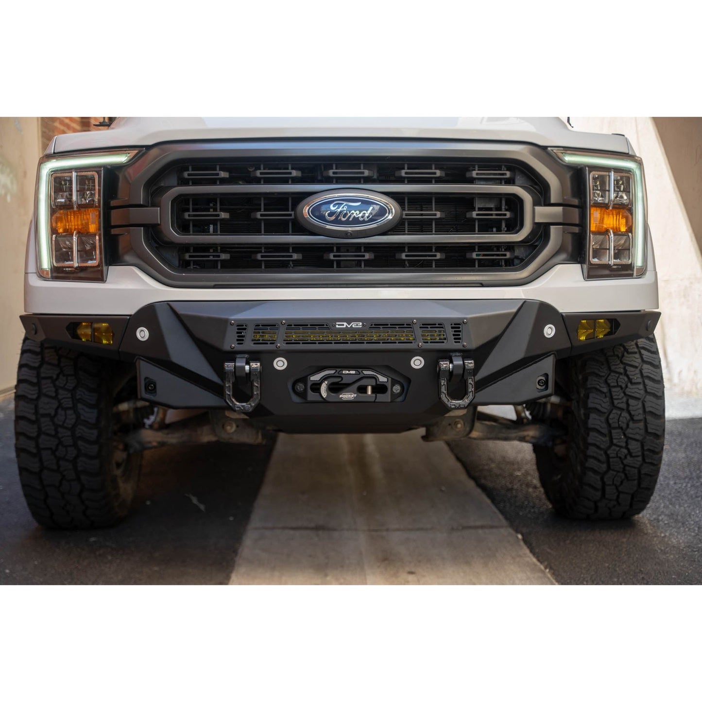 DV8 OFF-ROAD | 2021 2023 Ford F 150 Spec Series Front Bumper  | FBFF1-11