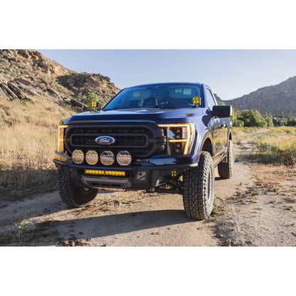 DV8 OFF-ROAD | 2021 2023 Ford F 150 Tube Front Bumper  | FBFF1-13