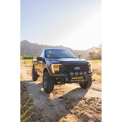 DV8 OFF-ROAD | 2021 2023 Ford F 150 Tube Front Bumper  | FBFF1-13