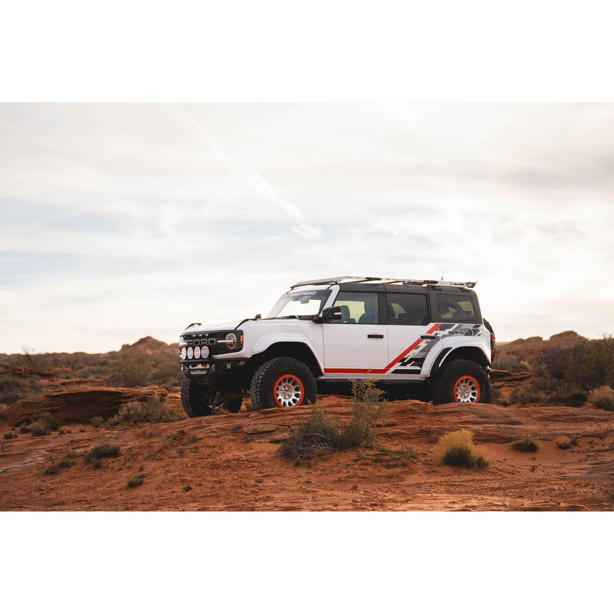DV8 OFF-ROAD FBFR-02 DV8 Offroad FBFR-02 Bronco Raptor Tube Front Bumper for Ford Bronco