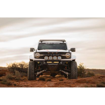 DV8 OFF-ROAD | 2022+ Ford Bronco Raptor Tube Front Bumper  | FBFR-02