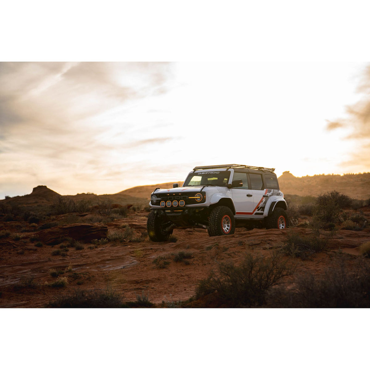 DV8 OFF-ROAD FBFR-02 DV8 Offroad FBFR-02 Bronco Raptor Tube Front Bumper for Ford Bronco
