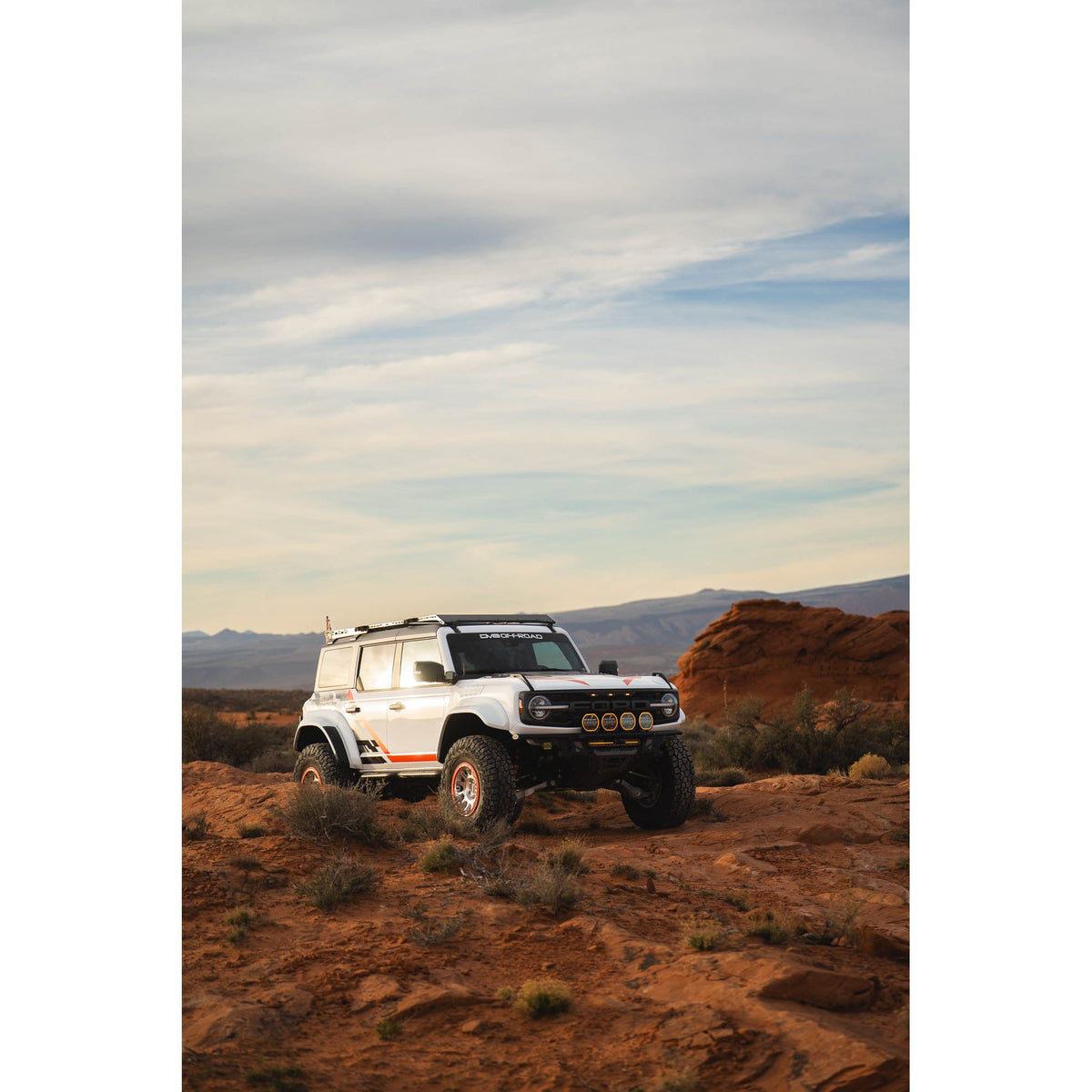 DV8 OFF-ROAD | 2022+ Ford Bronco Raptor Tube Front Bumper  | FBFR-02