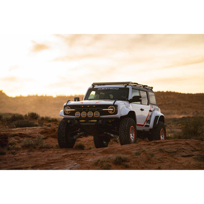 DV8 OFF-ROAD FBFR-02 DV8 Offroad FBFR-02 Bronco Raptor Tube Front Bumper for Ford Bronco