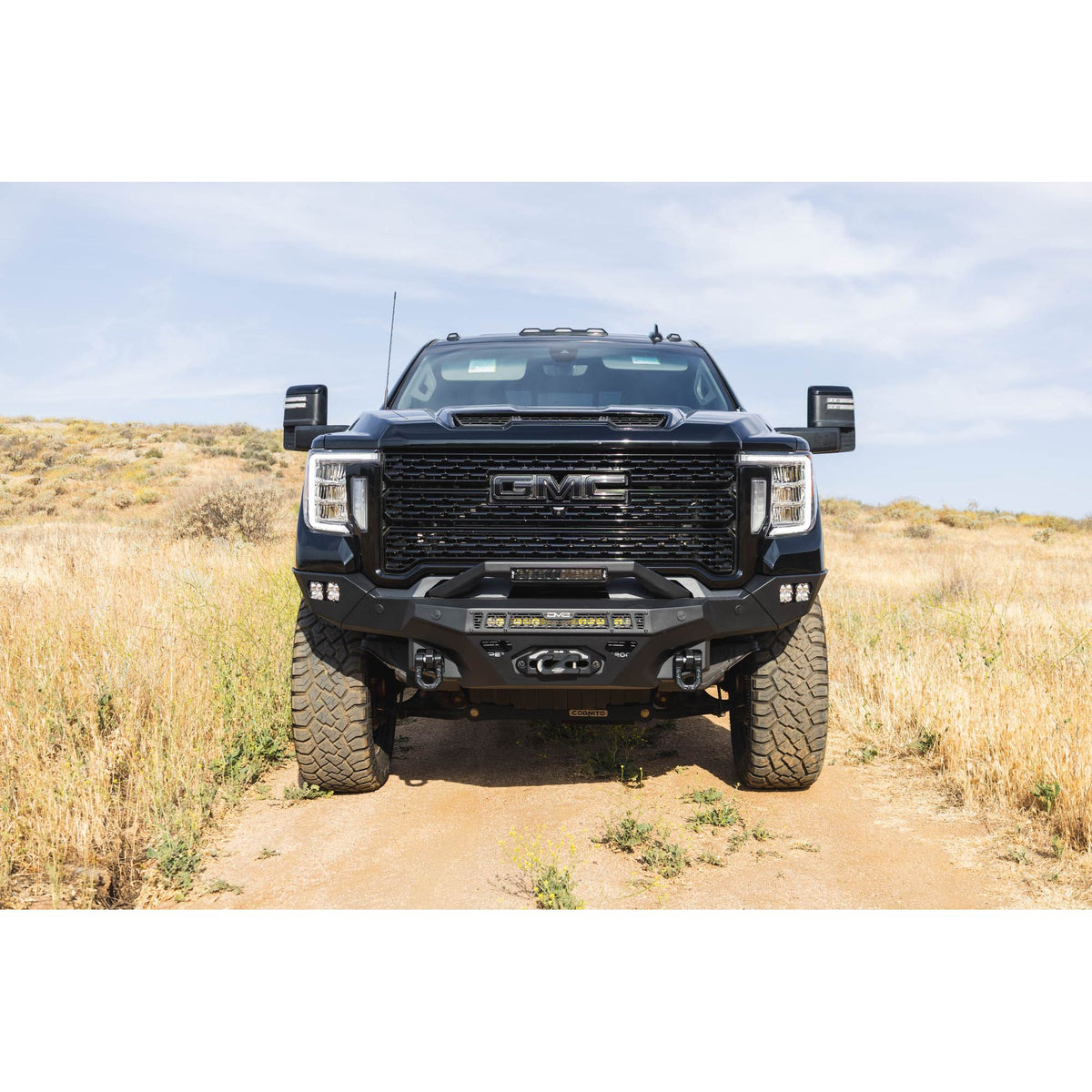 DV8 OFF-ROAD | 2020 2023 GMC Sierra 2500/3500 Spec Series Front Bumper  | FBGC2-01