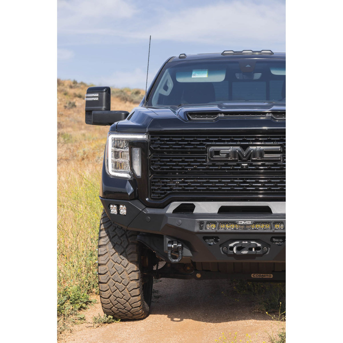 DV8 OFF-ROAD | 2020 2023 GMC Sierra 2500/3500 Spec Series Front Bumper  | FBGC2-01