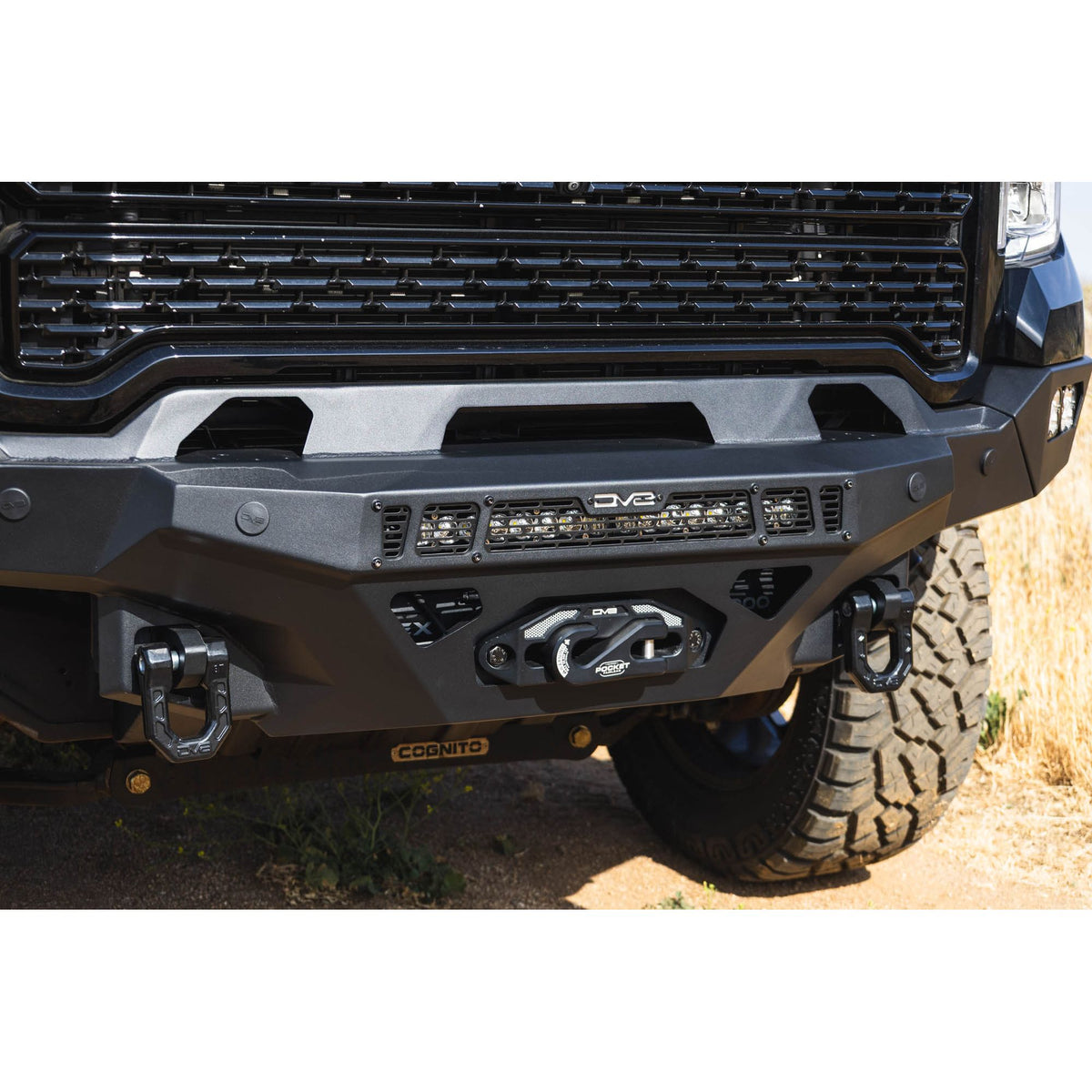 DV8 OFF-ROAD | 2020 2023 GMC Sierra 2500/3500 Spec Series Front Bumper  | FBGC2-01
