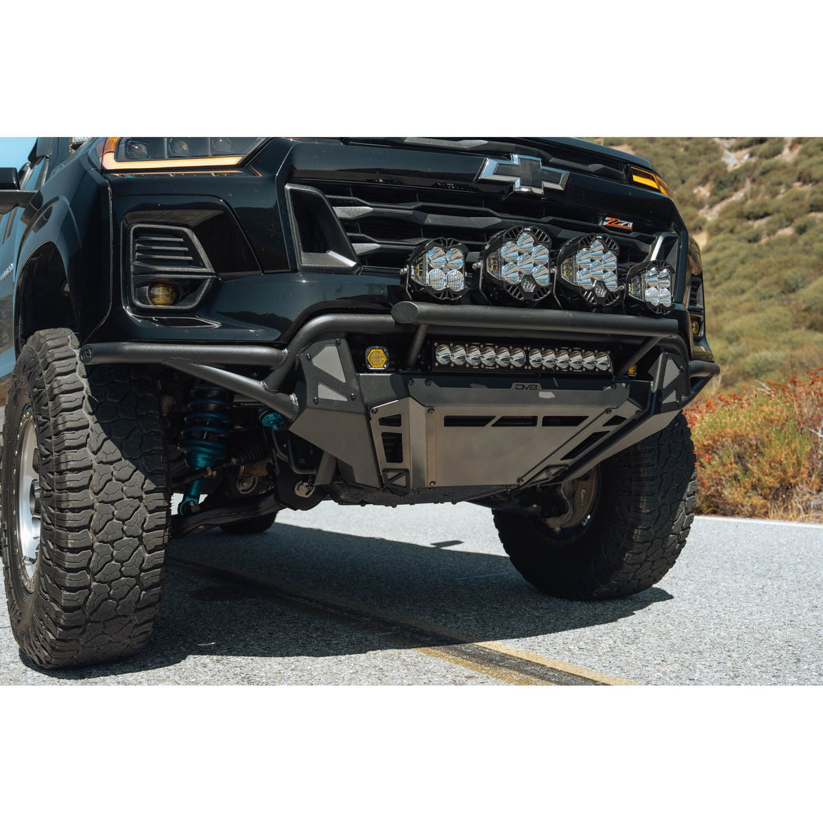2023-2026 Chevy Colorado Tube Front Bumper — FBCS3-05
