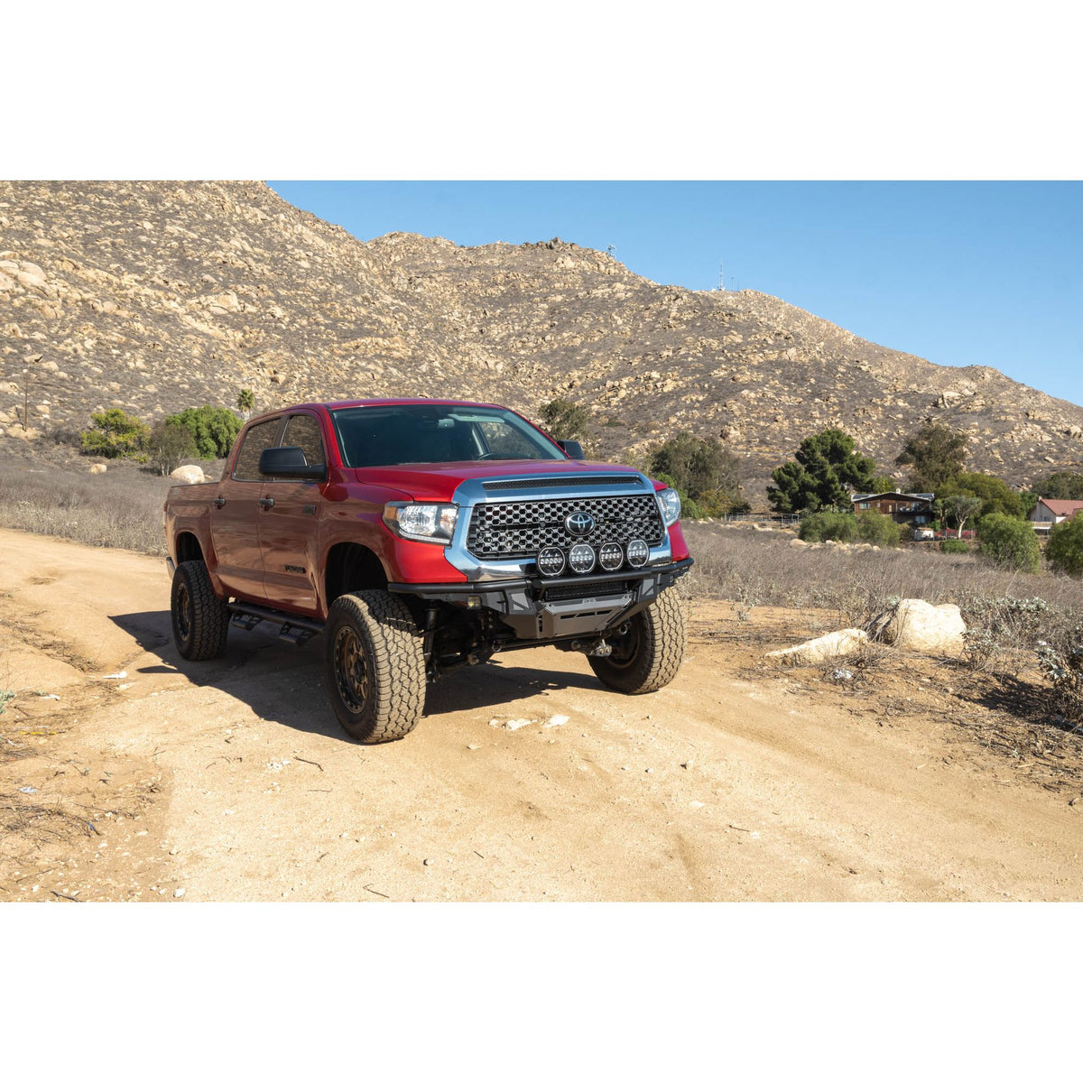 DV8 OFF-ROAD FBTT2-07 DV8 Offroad FBTT2-07 2014 for 2021 Toyota Tundra Tube Front Bumper