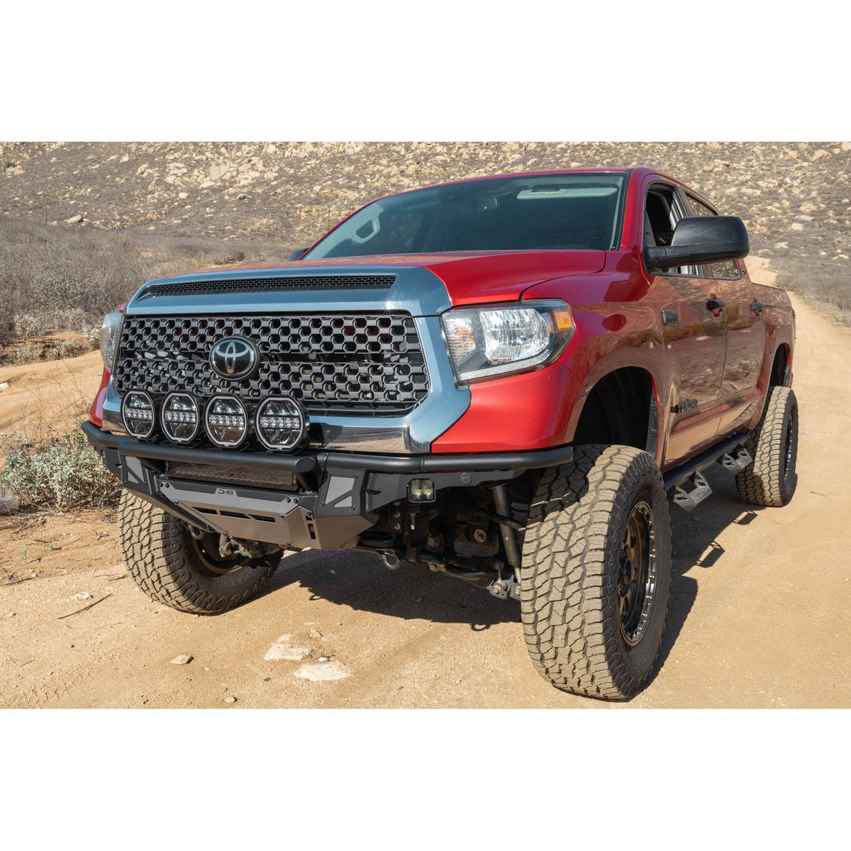 DV8 OFF-ROAD FBTT2-07 DV8 Offroad FBTT2-07 2014 for 2021 Toyota Tundra Tube Front Bumper