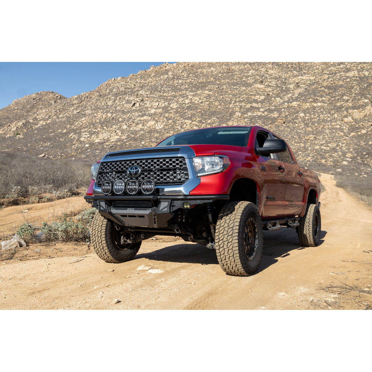 DV8 OFF-ROAD FBTT2-07 DV8 Offroad FBTT2-07 2014 for 2021 Toyota Tundra Tube Front Bumper