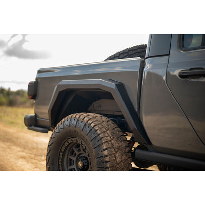DV8 OFF-ROAD | 2020 2025 Jeep Gladiator JT Armor Fender Flares  | FDGL-09