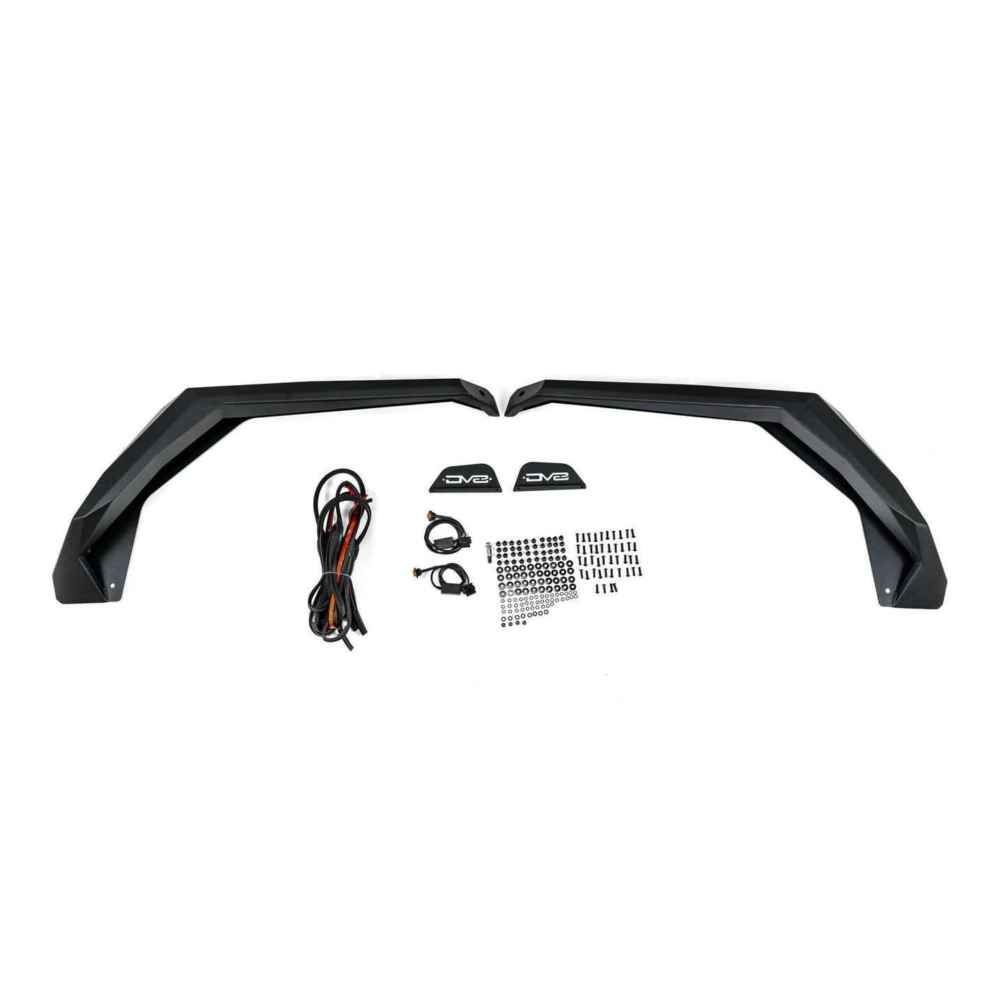 DV8 OFF-ROAD | 2020 2025 Jeep Gladiator JT Armor Fender Flares  | FDGL-09