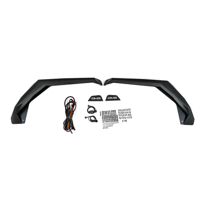 DV8 OFF-ROAD | 2020 2025 Jeep Gladiator JT Armor Fender Flares  | FDGL-09