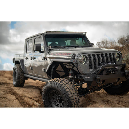 DV8 OFF-ROAD | 2020 2025 Jeep Gladiator JT Armor Fender Flares  | FDGL-09