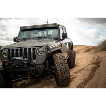 DV8 OFF-ROAD | 2020 2025 Jeep Gladiator JT Armor Fender Flares  | FDGL-09