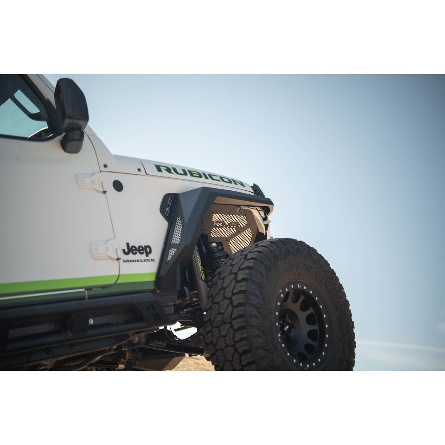 DV8 OFF-ROAD | 2018 2025 Jeep Wrangler JL Armor Fender Flares  | FDJL-09