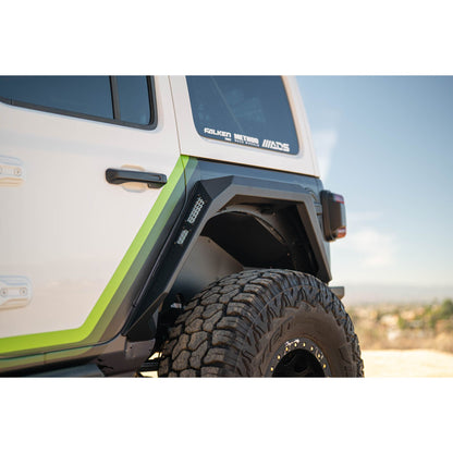 DV8 OFF-ROAD | 2018 2025 Jeep Wrangler JL Armor Fender Flares  | FDJL-09
