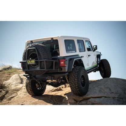 DV8 OFF-ROAD | 2018 2025 Jeep Wrangler JL Armor Fender Flares  | FDJL-09