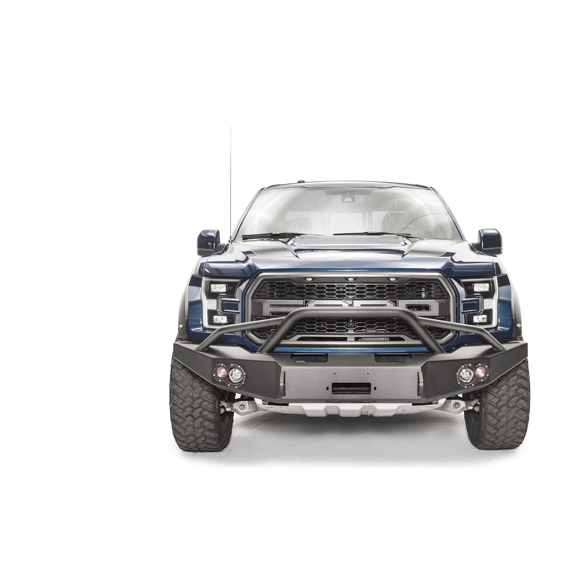 FAB FOURS FF17-H4352-1 Premium Winch Front Bumper