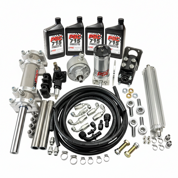 PSC MOTORSPORTS | Full Hydraulic Steering Kit - 1405X Pump - For 32"-40" Tires | FHK100P