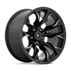 FUEL D803 FLAME Gloss Black Milled
