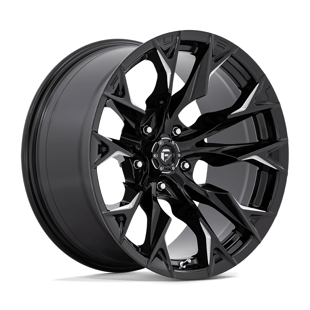 FUEL D803 FLAME Gloss Black Milled