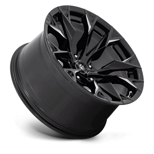 FUEL D803 FLAME Gloss Black Milled