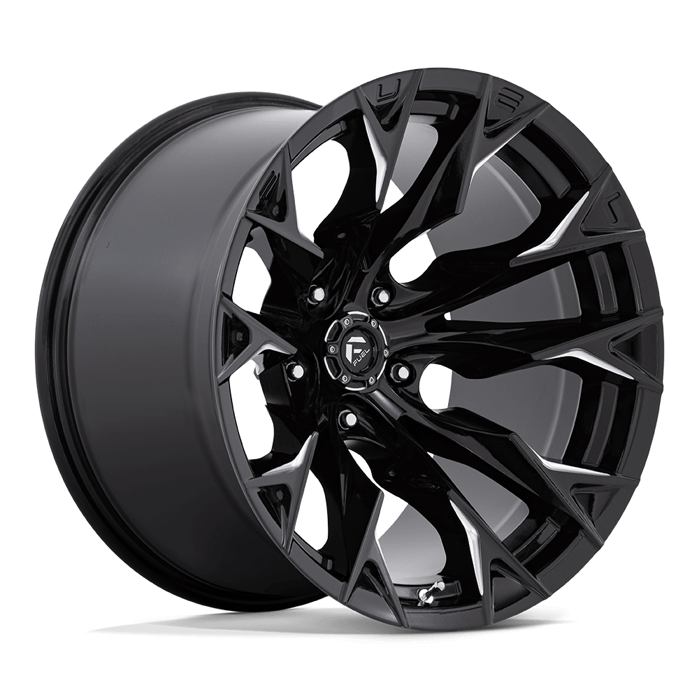 FUEL D803 FLAME Gloss Black Milled