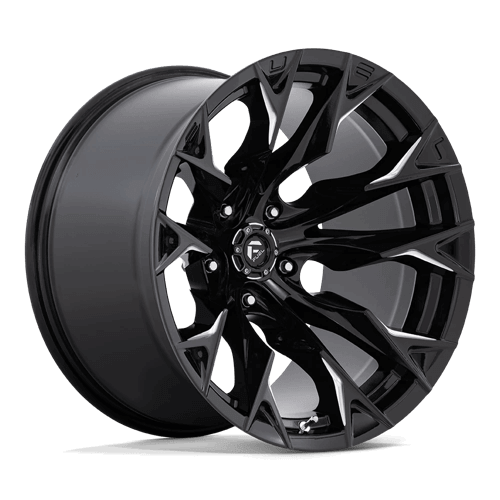 FUEL D803 FLAME Gloss Black Milled