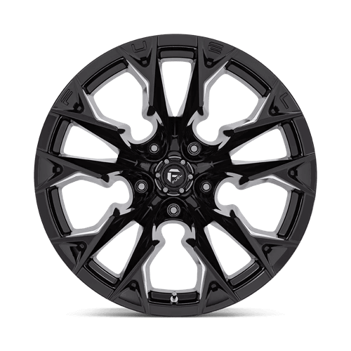 FUEL D803 FLAME Gloss Black Milled