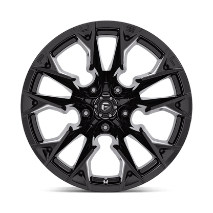 FUEL D803 FLAME Gloss Black Milled
