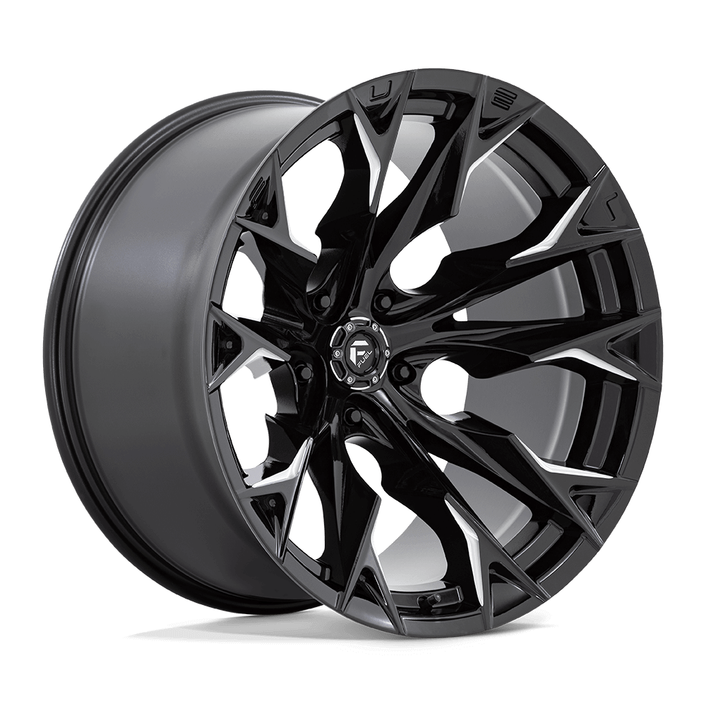 FUEL D803 FLAME Gloss Black Milled