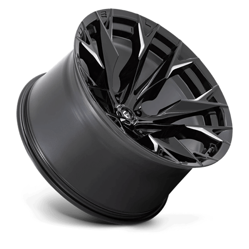 FUEL D803 FLAME Gloss Black Milled