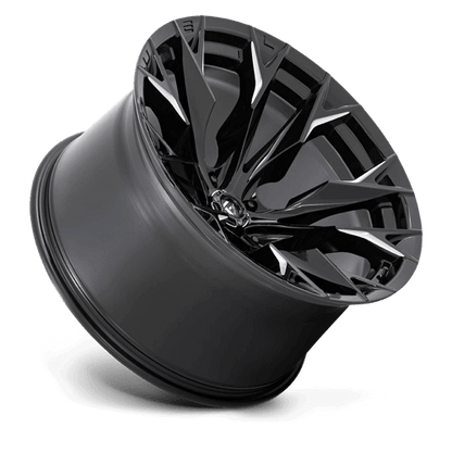 FUEL D803 FLAME Gloss Black Milled