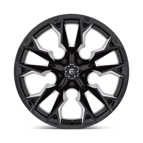 FUEL D803 FLAME Gloss Black Milled