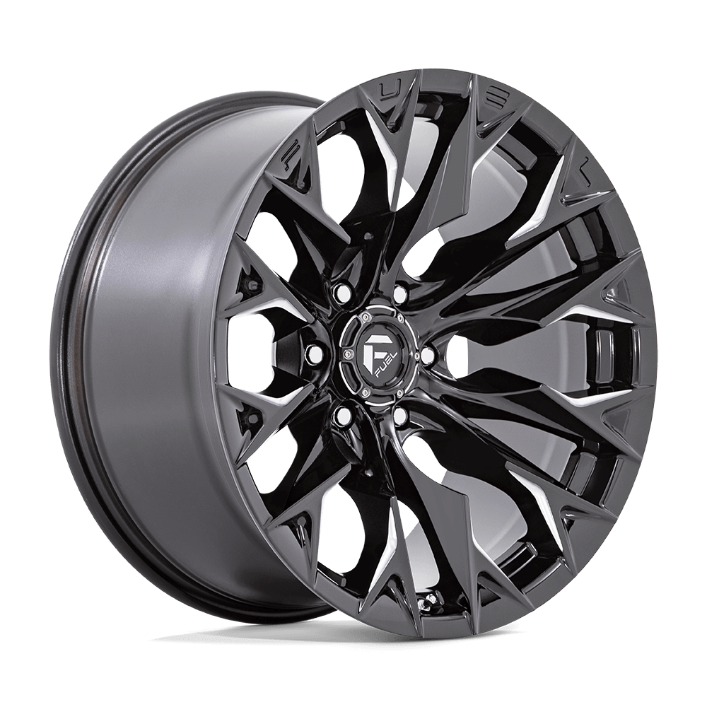 FUEL D803 FLAME Gloss Black Milled