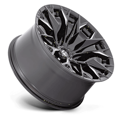 FUEL D803 FLAME Gloss Black Milled