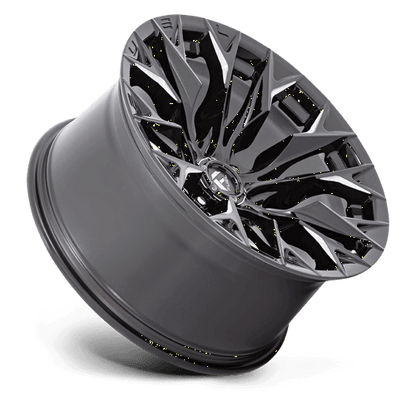 FUEL D803 FLAME Gloss Black Milled