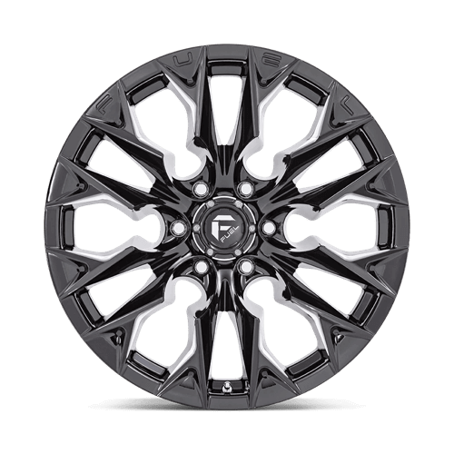 FUEL D803 FLAME Gloss Black Milled
