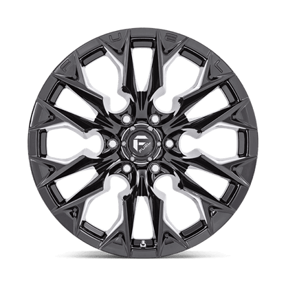 FUEL D803 FLAME Gloss Black Milled