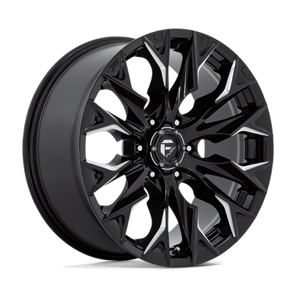 FUEL D803 FLAME Gloss Black Milled