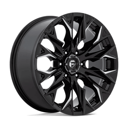 FUEL D803 FLAME Gloss Black Milled