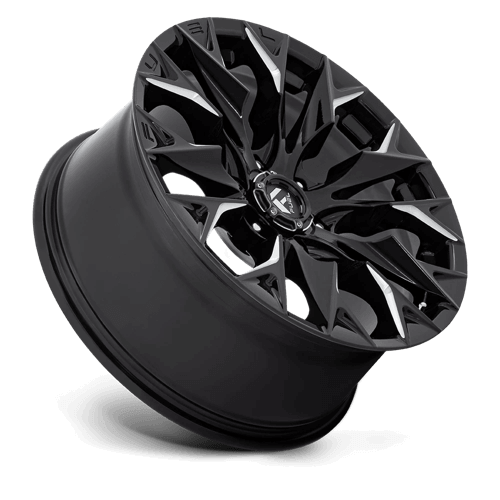 FUEL D803 FLAME Gloss Black Milled